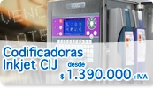 CODIFICADORAS INKJET CIJ - VENTIN