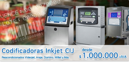 CODIFICADORAS INKJET CIJ VENTIN