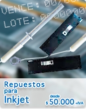 REPUESTOS CODIFICADORAS INKJET - VENTIN